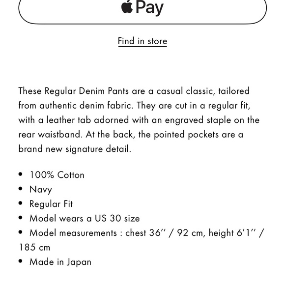 Men’s Authentic Louis Vuitton Jeans Size 38W x 45/46 L - Picture 13 of 13